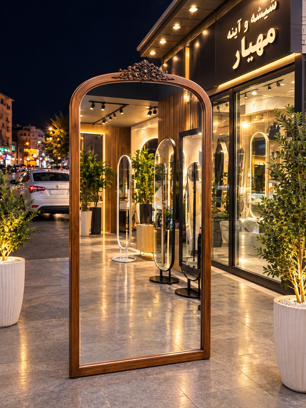 آینهمنبتتاجدارچوبیدرچندینرنگمتنوع